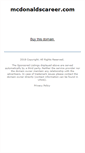 Mobile Screenshot of mcdonaldscareer.com